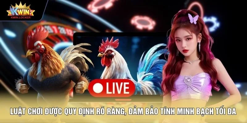 .Luật chơi được quy định rõ ràng, đảm bảo tính minh bạch tối đa